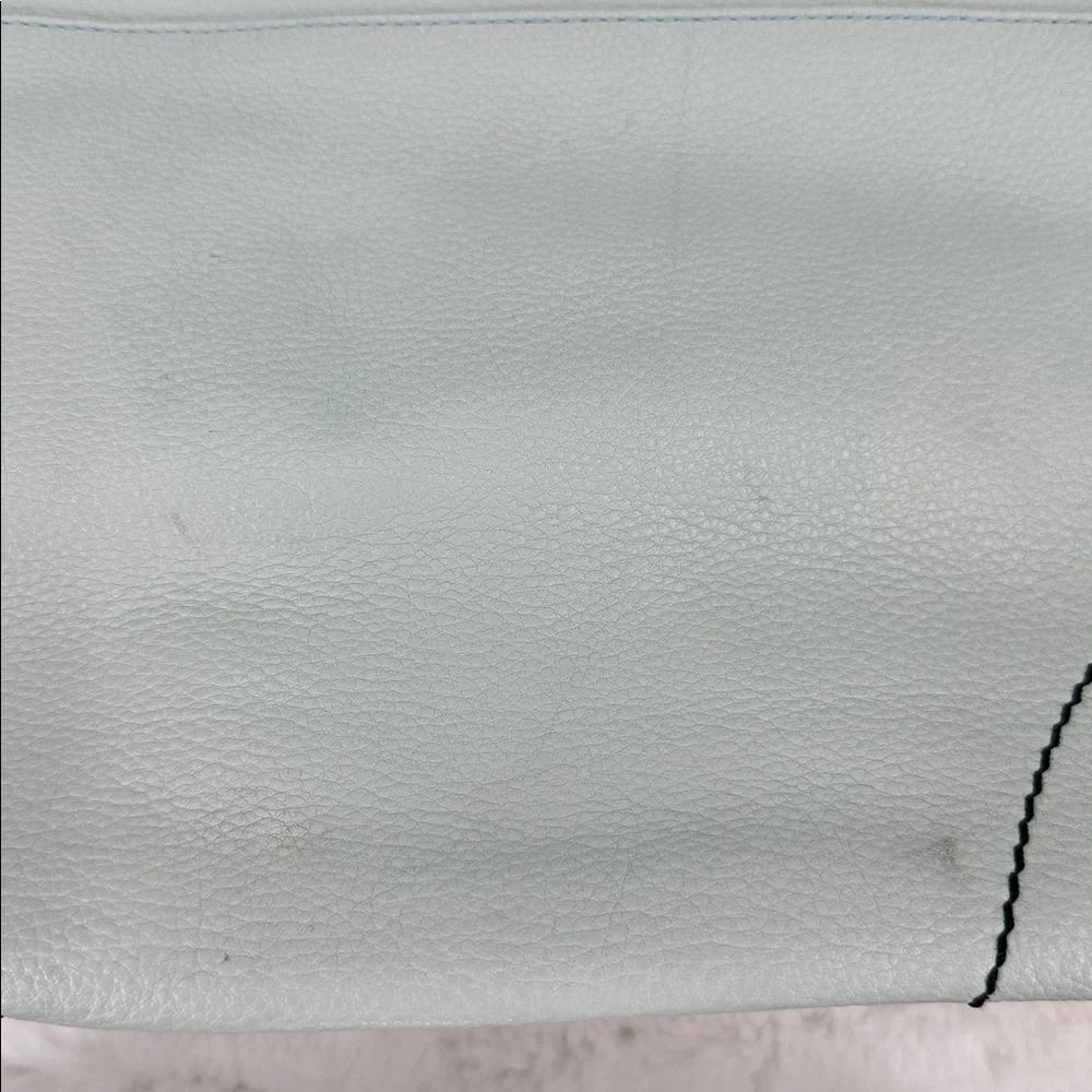 orYANY Stylish Two-Tone Mint and Gray Hobo Shoulder Bag with Crossbody Strap